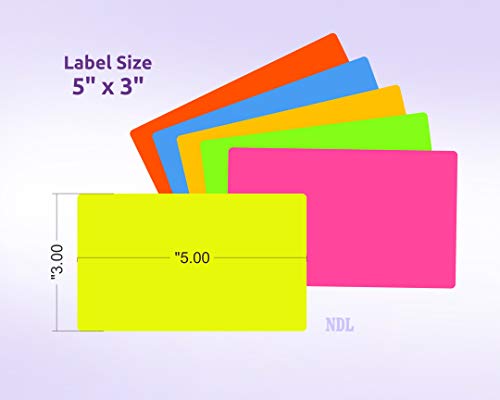 500 Rectangle Stickers (500 Count)