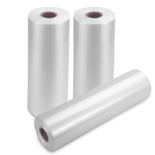 4 Rolls] 12" X 20" Plastic Produce Bags on a Roll (4 Count)