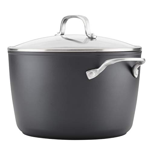 Hard Anodized Induction Nonstick Stock Pot with Lid (Stockpot (8 Quart))