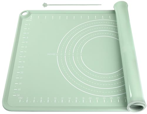 Silicone Pastry Mat (Light Green / 23.6"L x 15.7"W)