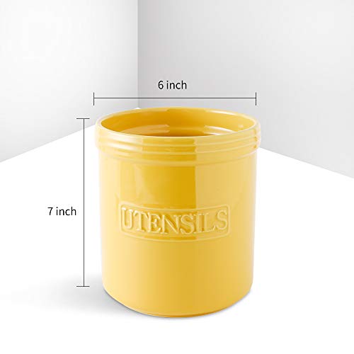 Cooking Utensil Holder (Yellow)