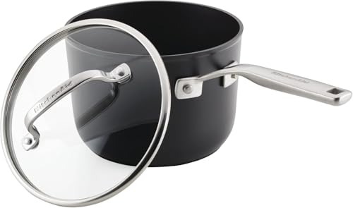 Hard Anodized Induction Nonstick Sauce Pan (Saucepan (3 Quart))