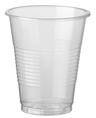 Plastic Cups Bulk Disposable Clear Cups 7 oz (600 Count (Pack of 1))
