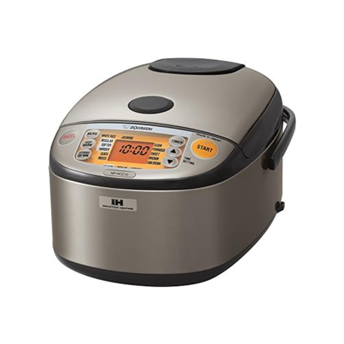 Np HCC18XH Induction Rice Cooker and Warmer (Stainless Dark Gray / 1.8 L / 10 cups uncooked rice)