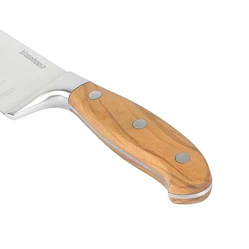Santoku Knife (Italian Olive Wood)