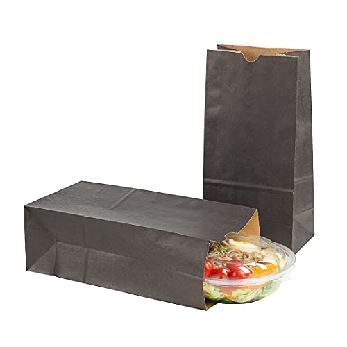 Bag Tek 8lb Paper Bags (8 lb / Black)