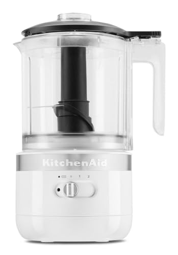 5 Cup Food Chopper Cordless KFCB519WH (White / 5 Cup / Cordless 5 Cup)