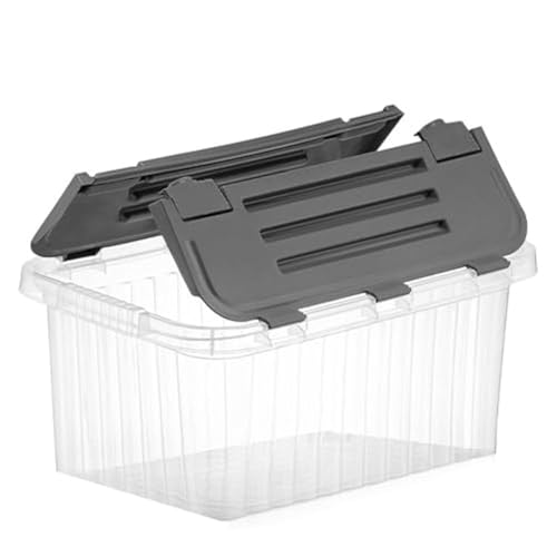 Clear Storage Box with Lid (1 Pack)