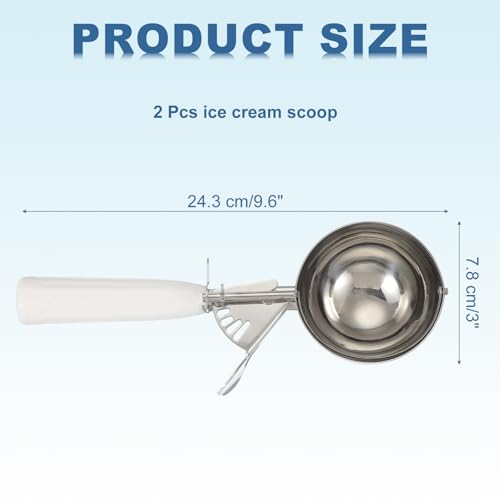 2 Pcs Cookie Scoops Ice Cream Scoop w
