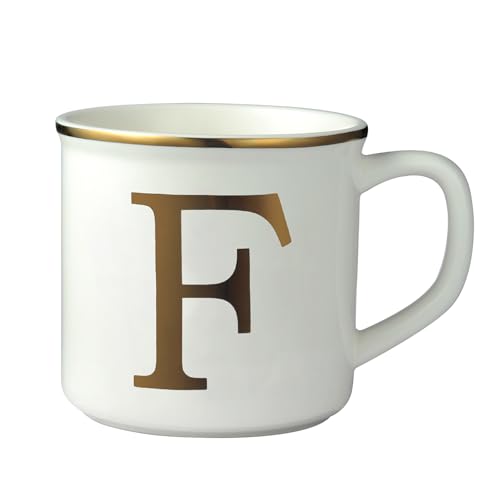 Ceramic Coffee Mug 16 oz (Letter F Mug)