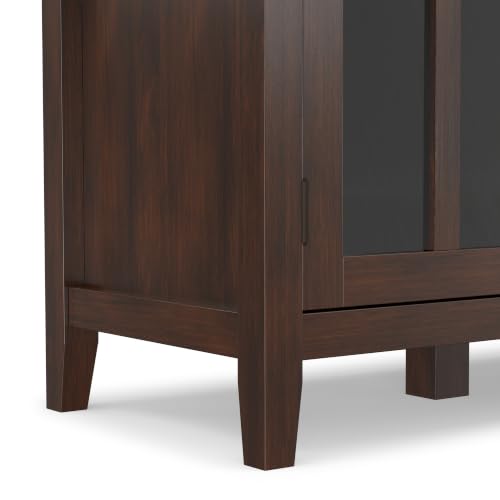 Artisan 66" Wide Solid Wood Sideboard in Russet Brown (Russet Brown / 66 inch)