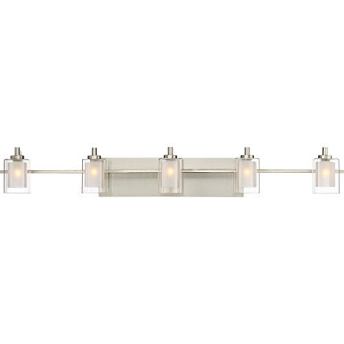 Kolt 42" LED Vanity Light (5-Light / Brushed Nickel)