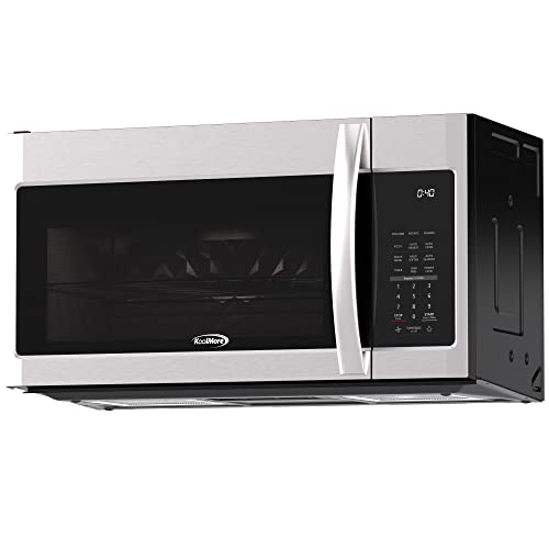 1.9 Cu. Ft. Over the Range Microwave Oven with Oven Lamp and 300CFM Recirculation Vent Hood Function