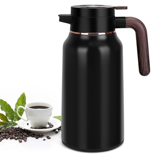 68oz Thermal Coffee Carafe (Black / 68 Ounces)