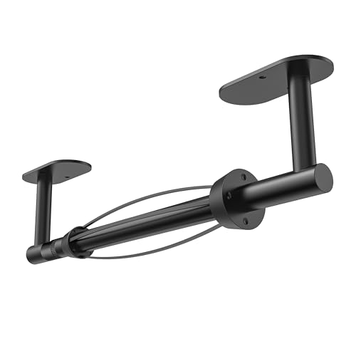 Paper Towel Holder Under Cabinet (Matte Black / One Hand Tear - Oval)