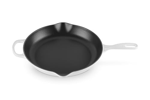 Enameled Cast Iron Signature Round Skillet (11.75" / White)