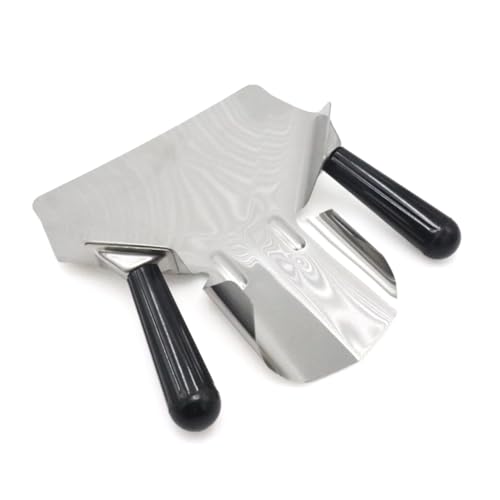 Stainless Steel French Fry Bagger Scoop Dual Handle for Popcorn