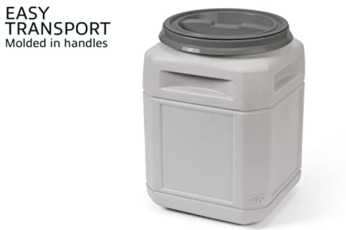 Airtight Dog Food Storage Container (10 Gal/ 40 lbs)
