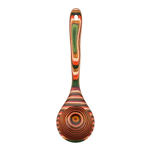 Pakkawood Ladle (1 PCS Red & Green Ladle)