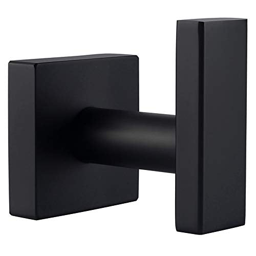 Towel Hook for Bathroom (Matte Black)