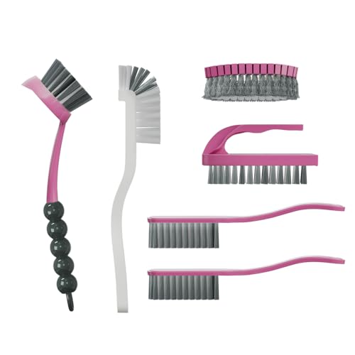 6 PCS Cleaning Brush (Purple)