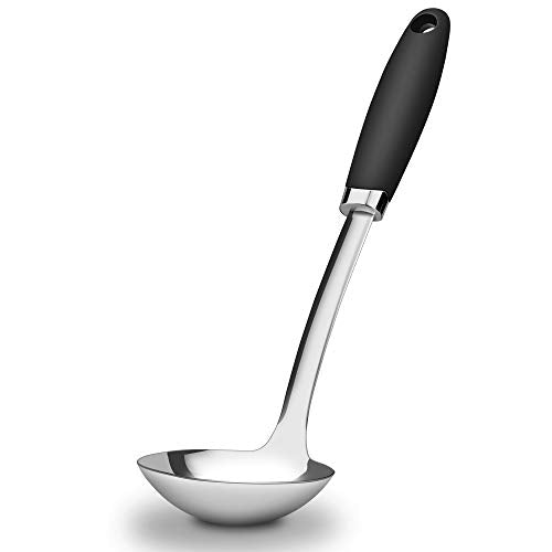 12 Inch Stainless Steel Soup Ladle (B-Silver Ladle)