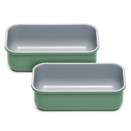 Non Stick Ceramic (Sage / 2x Loaf Pan (1lb))