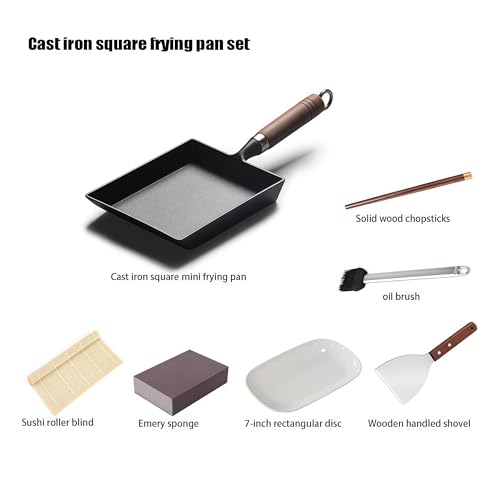 Japanese Cast Iron Tamagoyaki Pan
