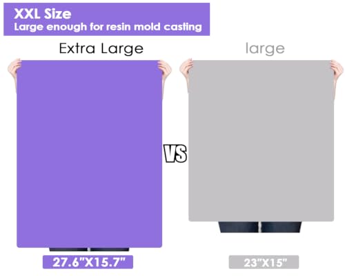 Extra Large Silicone Mats For Kitchen Counter (06-purple / 27.6"L x 16"W)