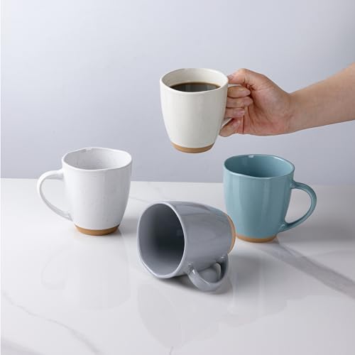 12oz Coffee Mugs (Multicolor / Set of 4)