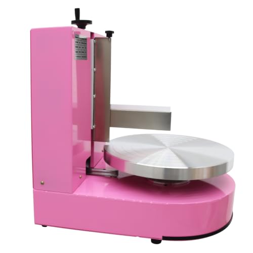 6 14" Cake Decorating Coating Machine Cream Spreading 110V