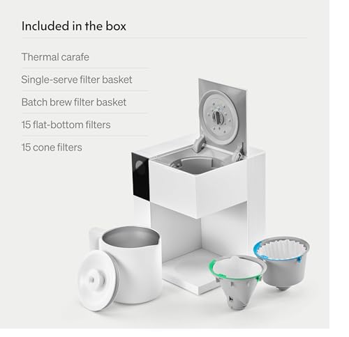 Aiden Precision Smart Drip Coffee Maker (Matte White)