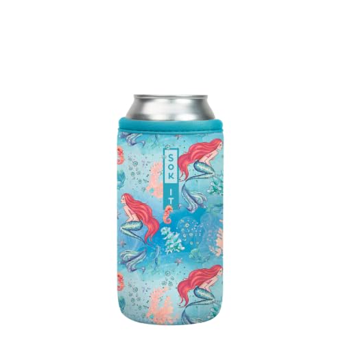 CanSok Sleeve for Beer & Soda Insulated Neoprene Cover (Treasures Untold / 16oz Can Sleeve)