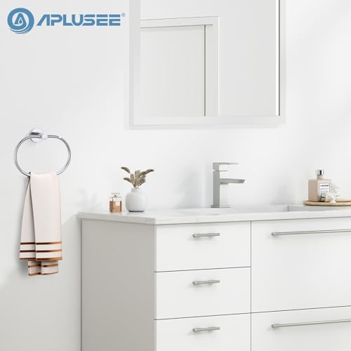 Hand Towel Ring for Bathroom (Chrome)