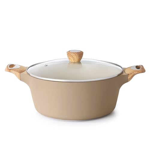 Ceramic Nonstick Pot (6.6 Quarts / Ceramic Taupe)