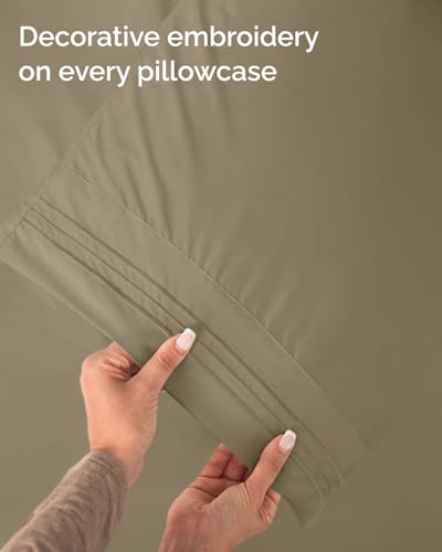 Twin Size 3 Piece Sheet Set (14 - Khaki / Twin)