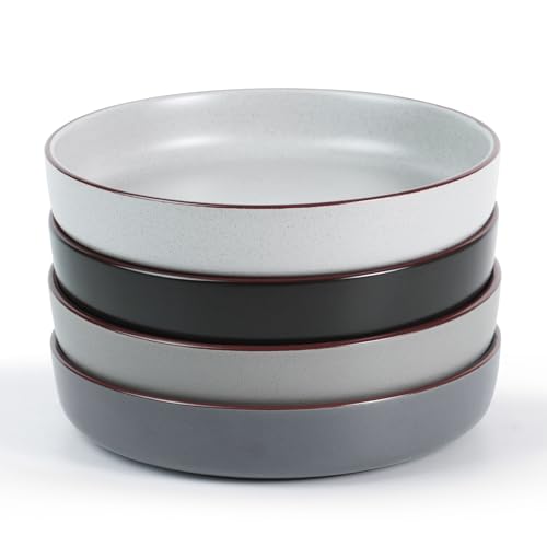 Mercury Pasta Bowls Set of 4 (Multicolor / 4 pcs)
