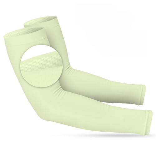 Women’s Cooling Arm Sleeves (1 Pair: Pastel Green / One Size)