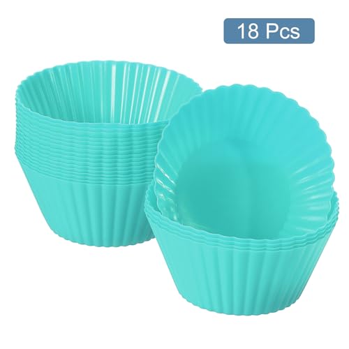 18Pcs Silicone Cupcake Liners