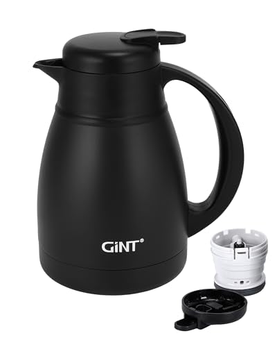 Insulated Coffee Carafe 34 Oz (Black / 34 oz)