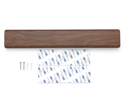 Walnut Wood Knife Magnetic Strips 16 Inch (16 Inch)