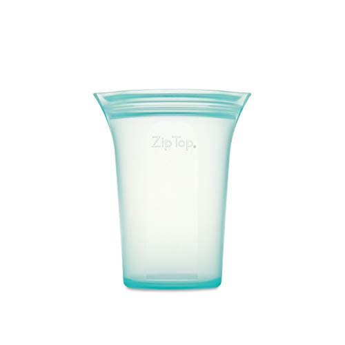 Reusable Food Storage Bags (Teal / Medium Cup)