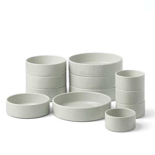 898017 Modulus 12 (Vapor / 12-Piece Bowl Set)