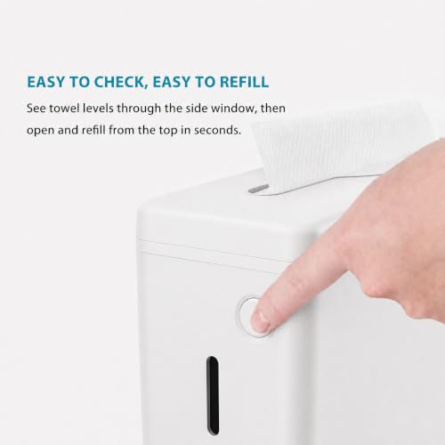 Ultra Large C Fold Paper Towel Dispenser Countertop (D-44 Lavender)