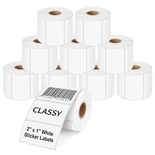 2" x 1" Direct Thermal Labels (10 Count)