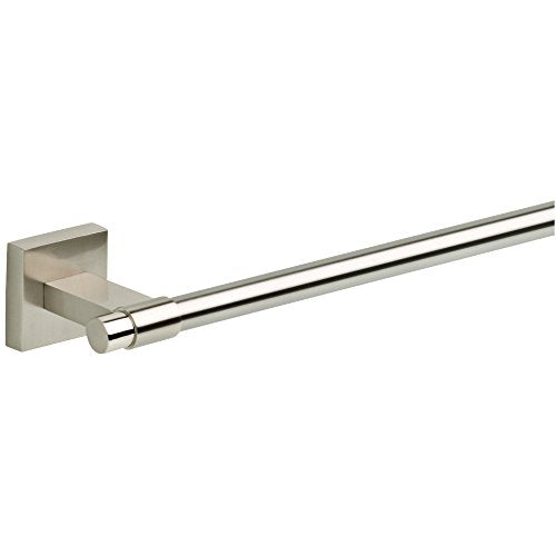 Maxted (1-Pack) 24" Towel Rack for Bathroom, Satin Nickel Towel Bar for Bathroom Wall Towel Holder Rod Wall Mounted Bathroom Accessories MAX24-SN (24 inch / Satin Nickel)