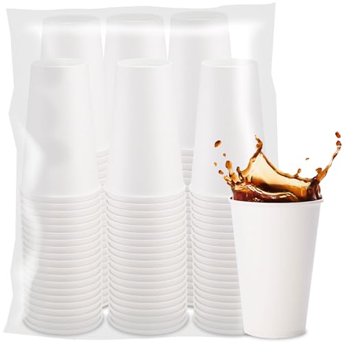 Coffee Cups 20 oz [1000 Pack] Disposable Paper Cups for Hot or Iced Coffee Cup (20 oz)