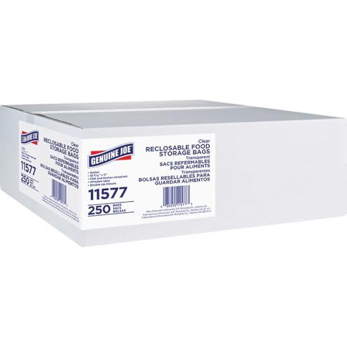 Gallon Reclosable Food Storage Bags (250 Count)
