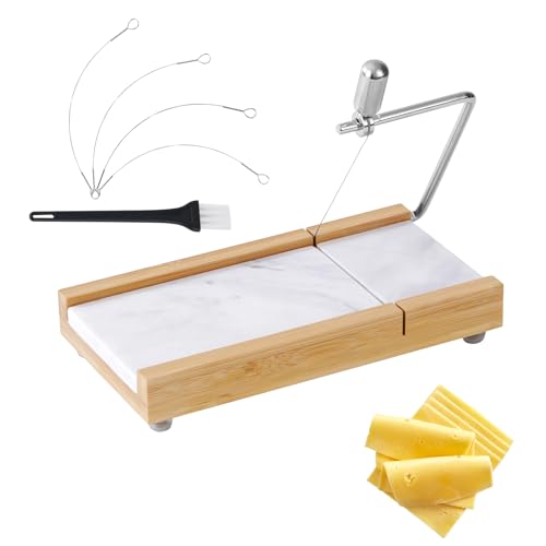 Marble Cheese Slicer (White)