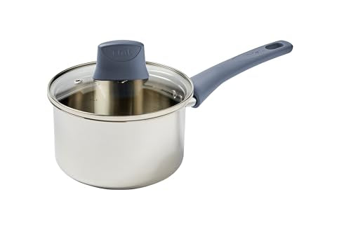 Essentials Stainless Steel Sauce Pan with Lid 3.2 Quart (Sauce Pan)